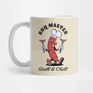 Grill Master BBQ Chef Mug